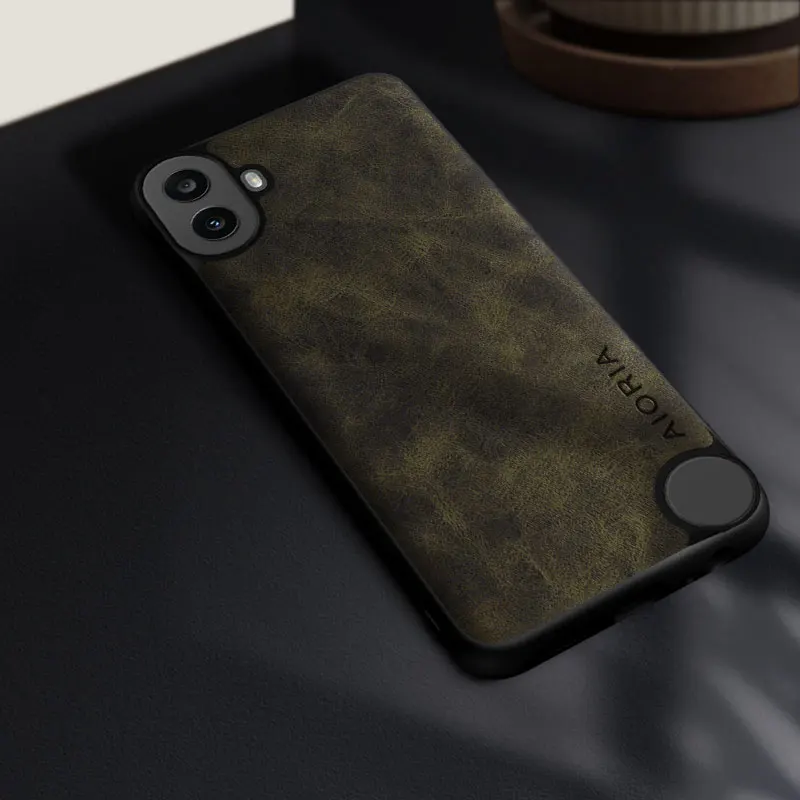 Stylish Case For Nothing CMF Phone 1 2 Pro coque premium durable pu leather cover funda capa