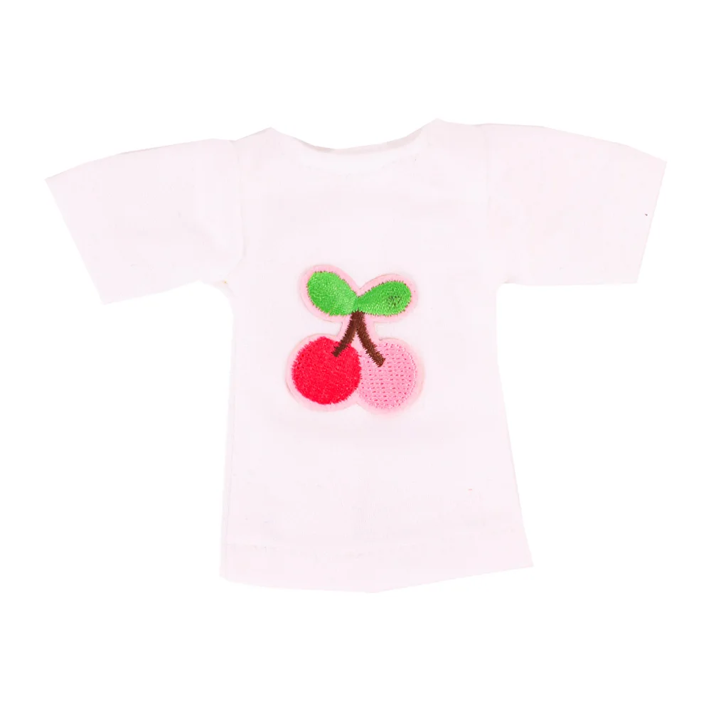 Christmas Big Elf Doll Clothes T-shirt Tops for ELF Doll Baby Toy Accessories For Elf Doll Shoes Outfit For Girl` Children Gift