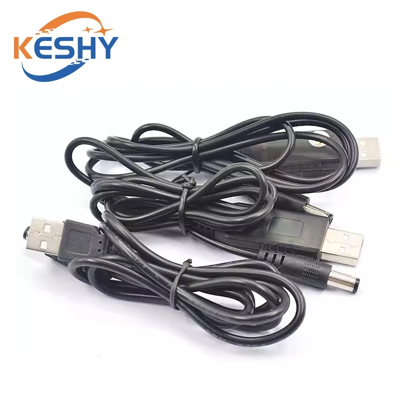 1-10 шт. USB Power Boost Line DC 5 В в DC 9 В/12 В Step UP модуль USB-конвертер-адаптер кабель 2,1X5,5 мм вилка