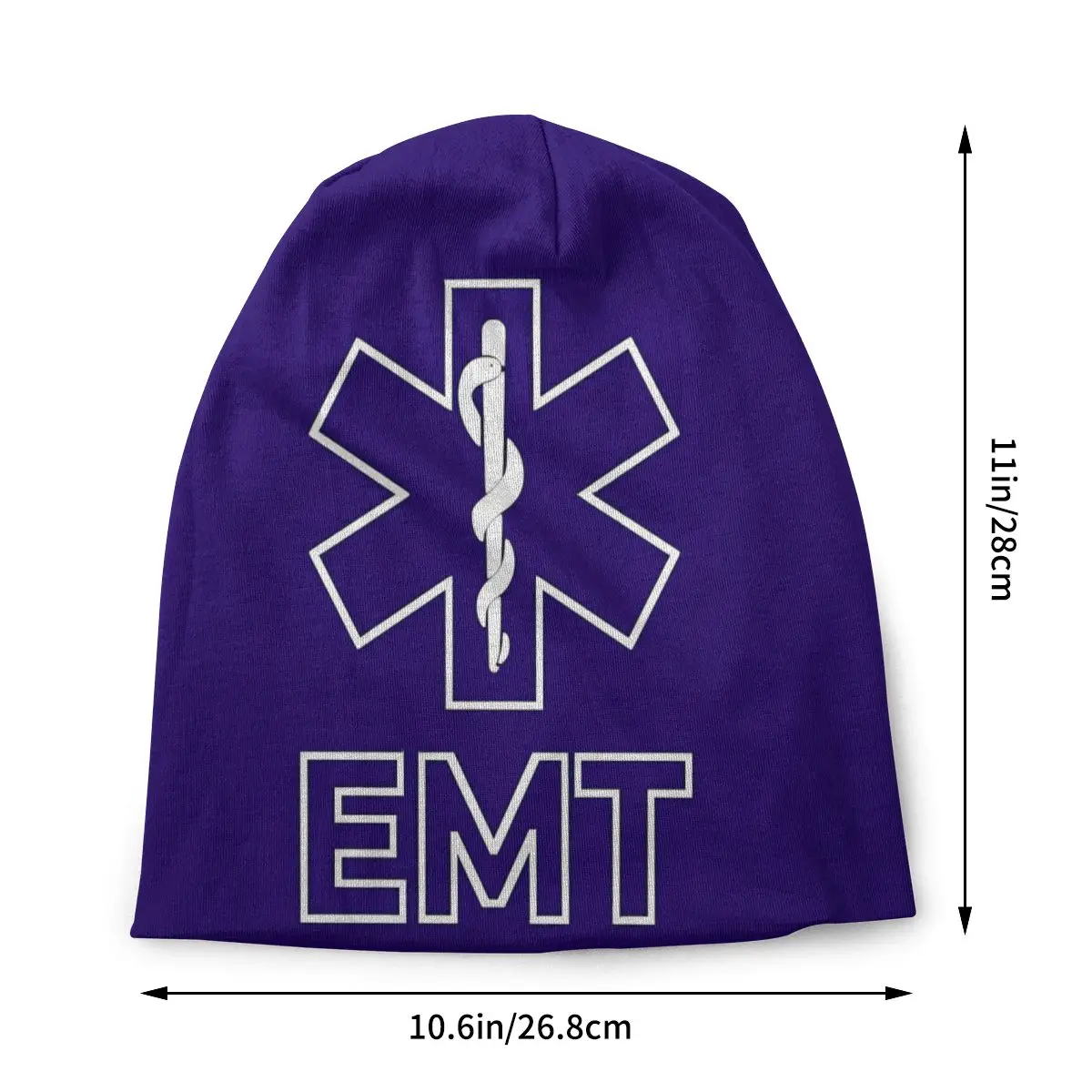 Star Of Life Skullies Beanies Autumn Spring Hats EMT EMS Thin Bonnet Special Caps Men Women's Earmuffs