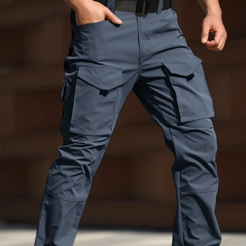 Nuevos Pantalones Tácticos de Ocio para Exteriores, Pantalones de Trabajo Multibolsillos, Multifuncionales, Deportivos, para Escalada, Senderismo, Pantalones Cargo Tácticos