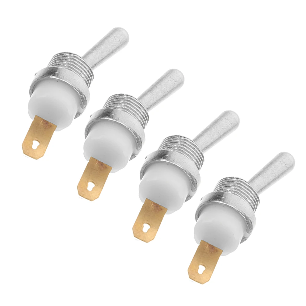 

4pcs Metal Rocker Kill Switch for Petrol Saw Chain Engine Toggle Selector Mini Boat Ignition Shutdown