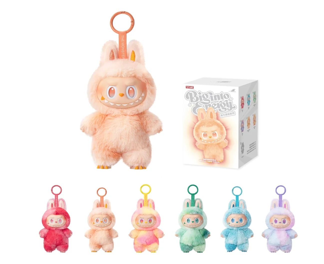 

Pop Mart 100% Original and Genuine Big Into Energy Series Labubu3.0 Plush Blind Box Doll or Action Figure Series Gifts