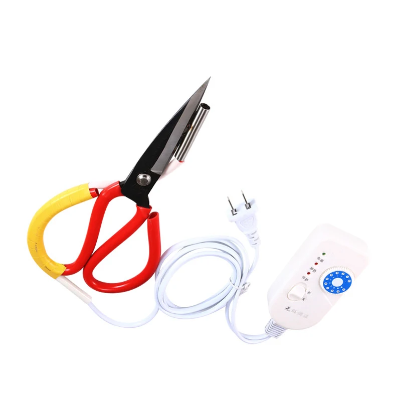 Electric Heating Scissors Trademark Ribbon Scissors Adjustable Hot Knife For Tailor Cloth Cutting Tools C-160