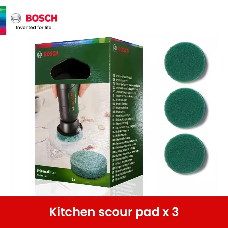 

Bosch Multi Function Electric Cleaning Brush Housework Kitchen Dishwashing Bathtub Tile Cleaning Brush Pad Holder Accessory