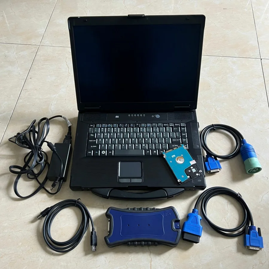 CF53 Laptop i5 CPU 8GB RAM Installed Software HDD SSD for For NEXQ N3 USB Link Truck Diagnostic Tool USBlink 3 Diesel Diagnosis