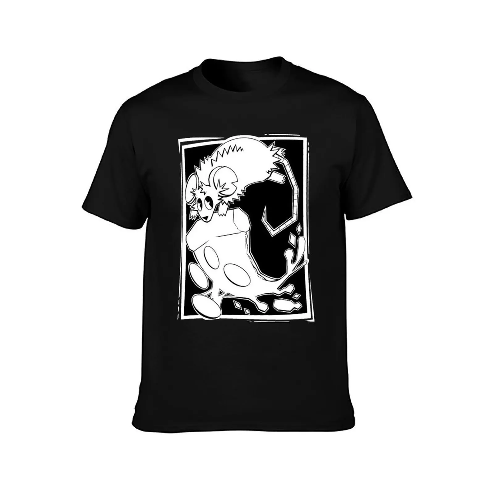 Pizza rat T-Shirt, Summer Casual Cotton Tee, Oversized Streetwear Tops, Vintage Graphic Print, Loose Fit Short Sleeve