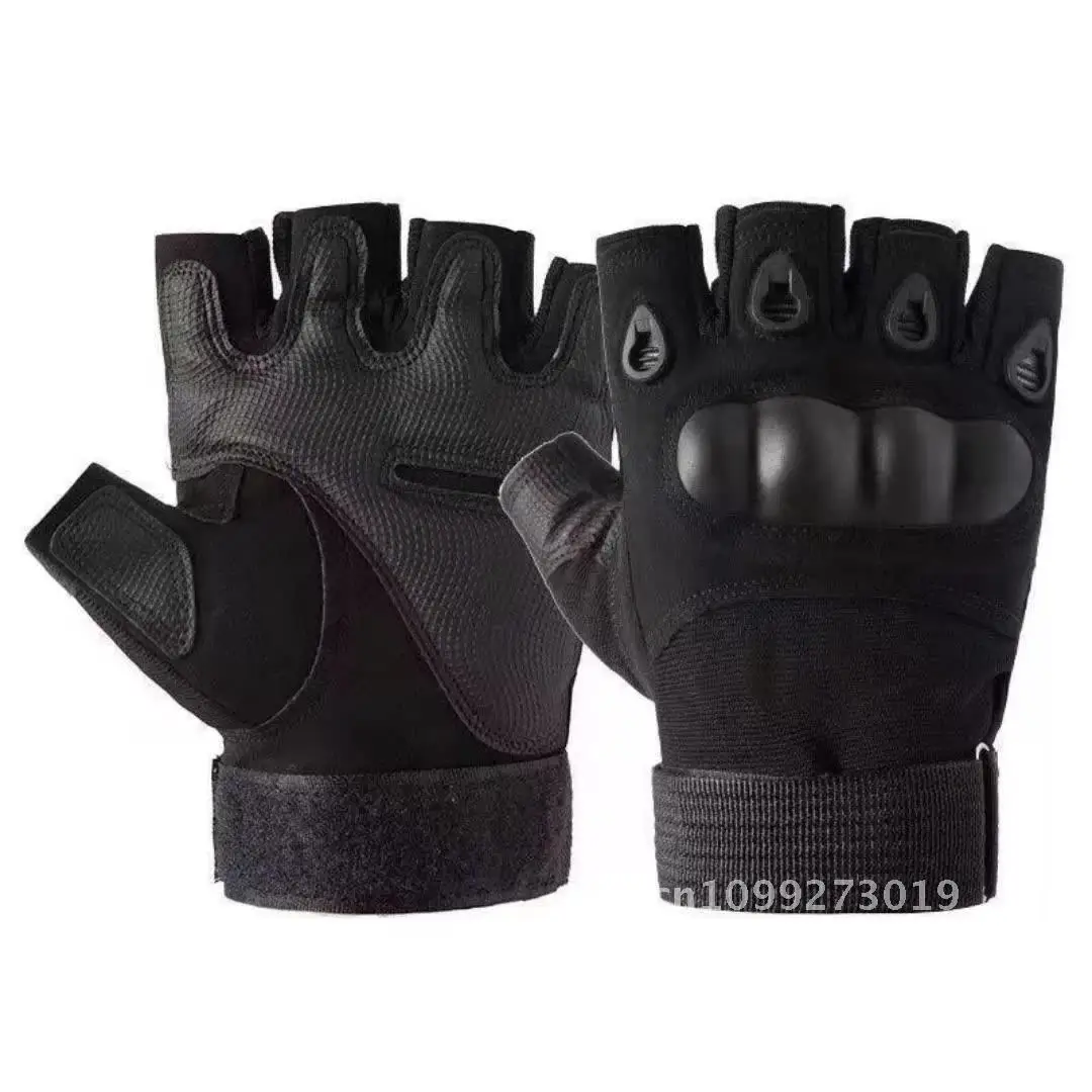 

Мужские тактические перчатки Oji для спецназа, с длинными пальцами, с защитой от порезов, нескользящие для боевых боев, верховой езды, фитнеса, унисекс, нейлон