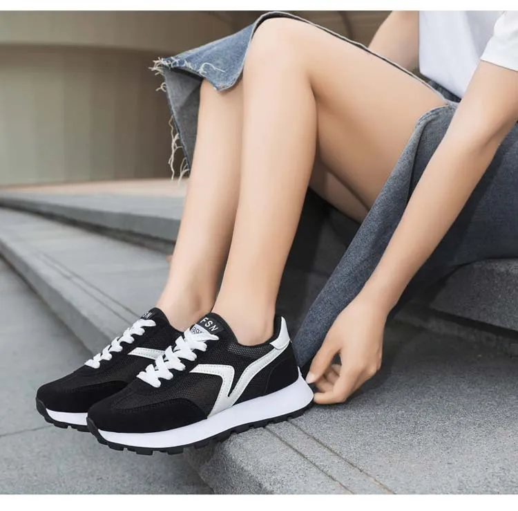 

breathable and comfortable soft-soled little white shoes men's and women's sports shoes round head versatile light casual shoes