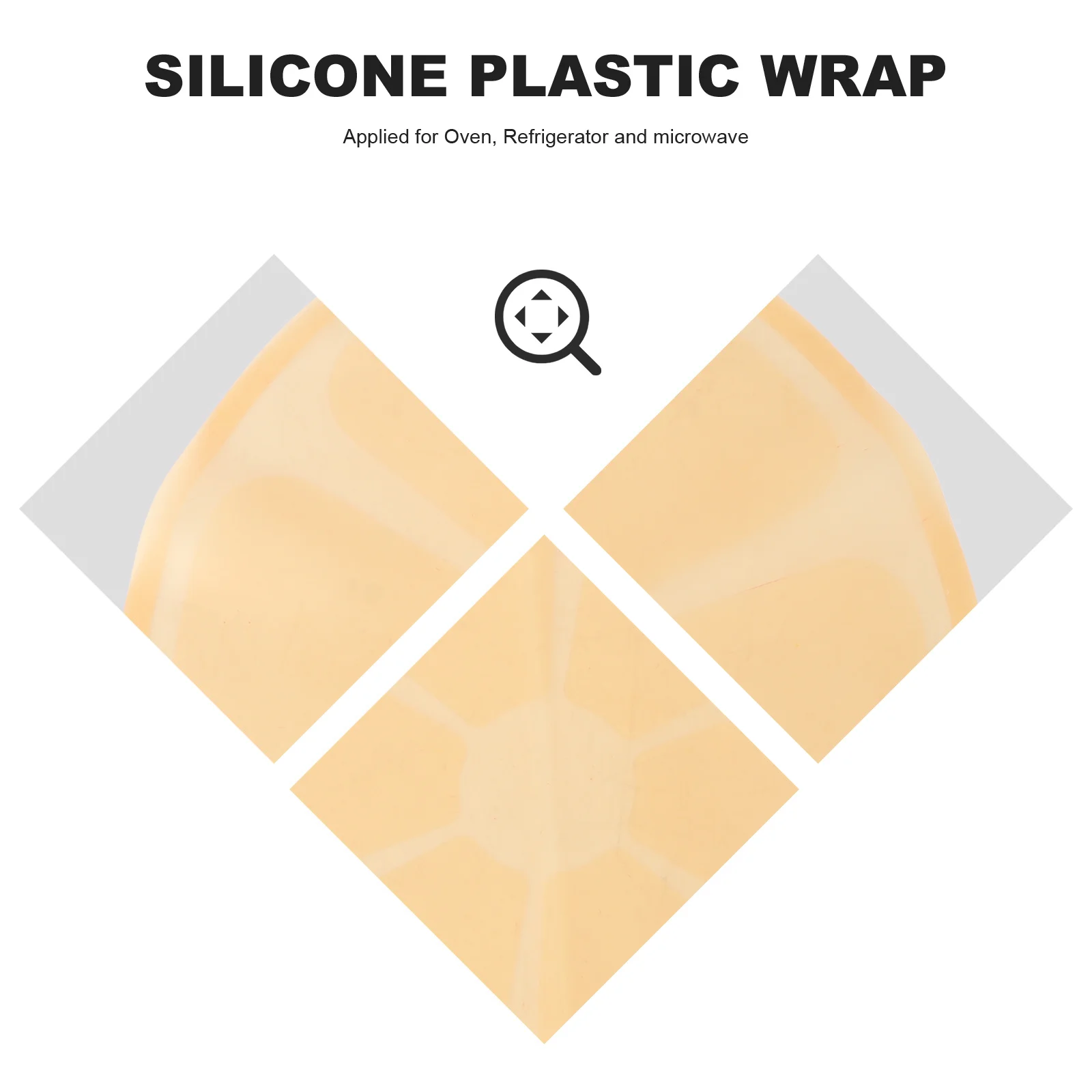 أغطية وعاء السيليكون قابلة للتمدد وقابلة لإعادة الاستخدام وصديقة للبيئة ومقاومة للحرارة وغير سامة لتخزين الطعام وفرن الميكروويف #1