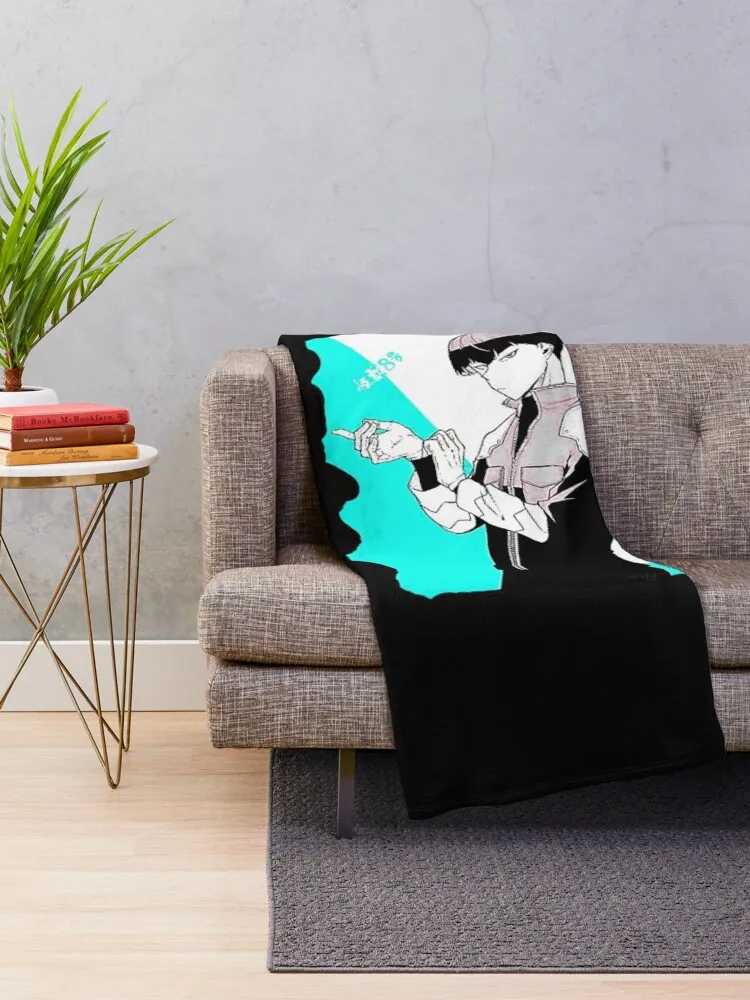 Kaiju No. 8 Fanart Characters Throw Blanket For Sofa Thin Warm Blankets