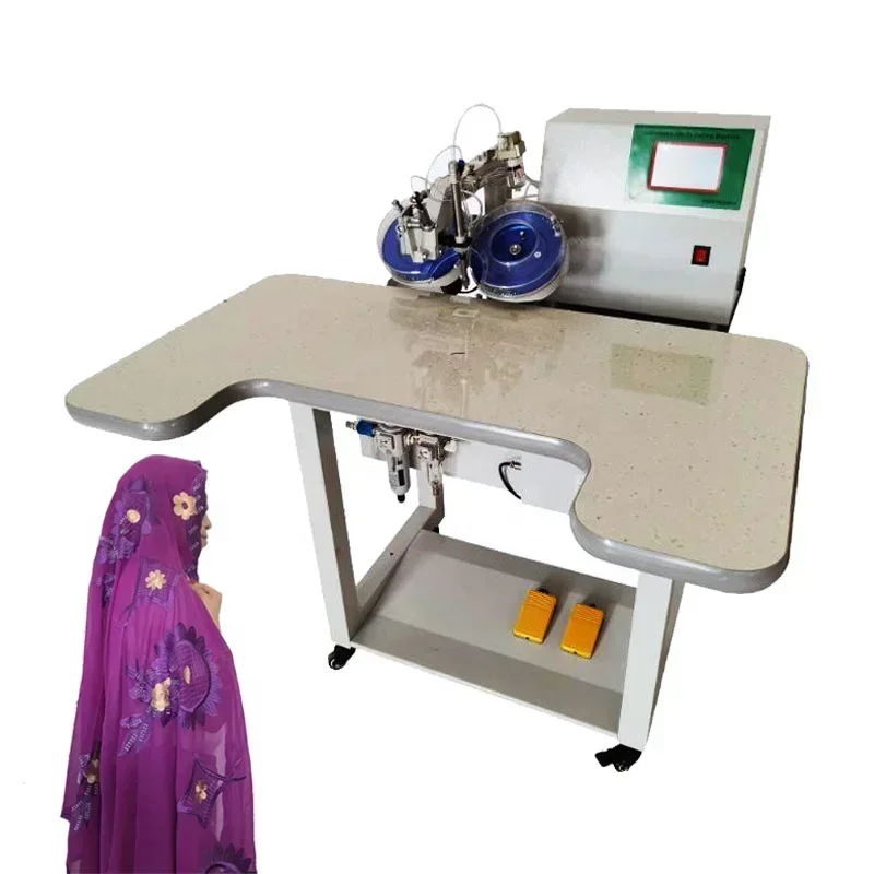 

Hot Fix Making Machine Hotfix Setting Machine Manual Rhinestone for Shoes Industrial Automatic 2 Colour Rhinestone Engine 200W