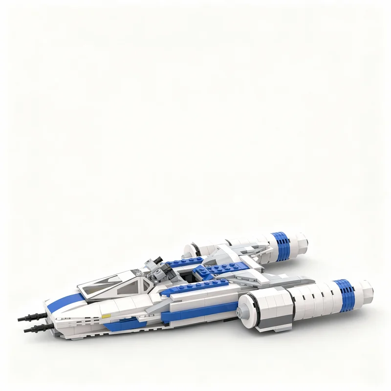 

406pcs MOC Captain Rex S Y Wing Starfighter Star Battle Model Building Blocks Construction Toy Christmas Gifts DIY Creative Idea
