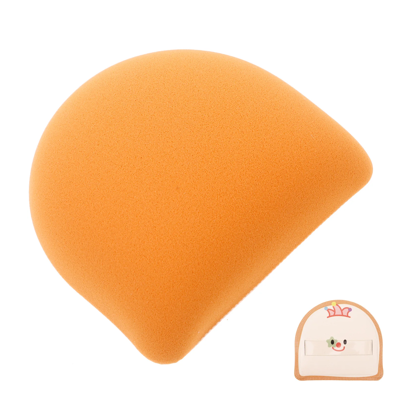 

Cute Toast Makeup Puff Powder Sponge Foundation Cushion Concealer Blender Soft Non Shedding Portable Daily Use