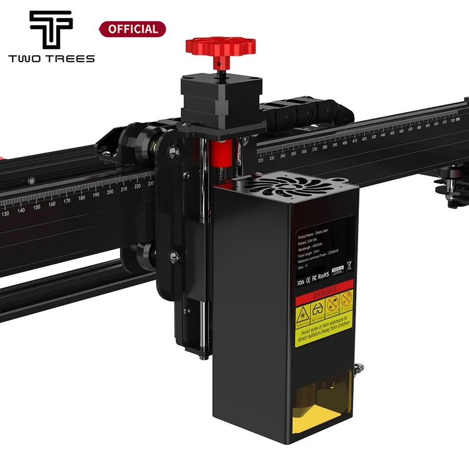 Module Tête Laser 20W Pour Machine De Gravure Et Découpe DIY - Neuf - Origine Chine