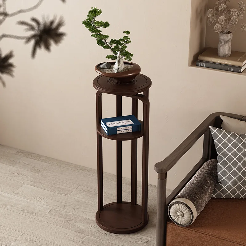 support-a-fleurs-double-couche-de-style-retro-circulaire-support-de-rangement-pour-vase-de-salon-table-a-fleurs-surelevee-support-pour-bonsai