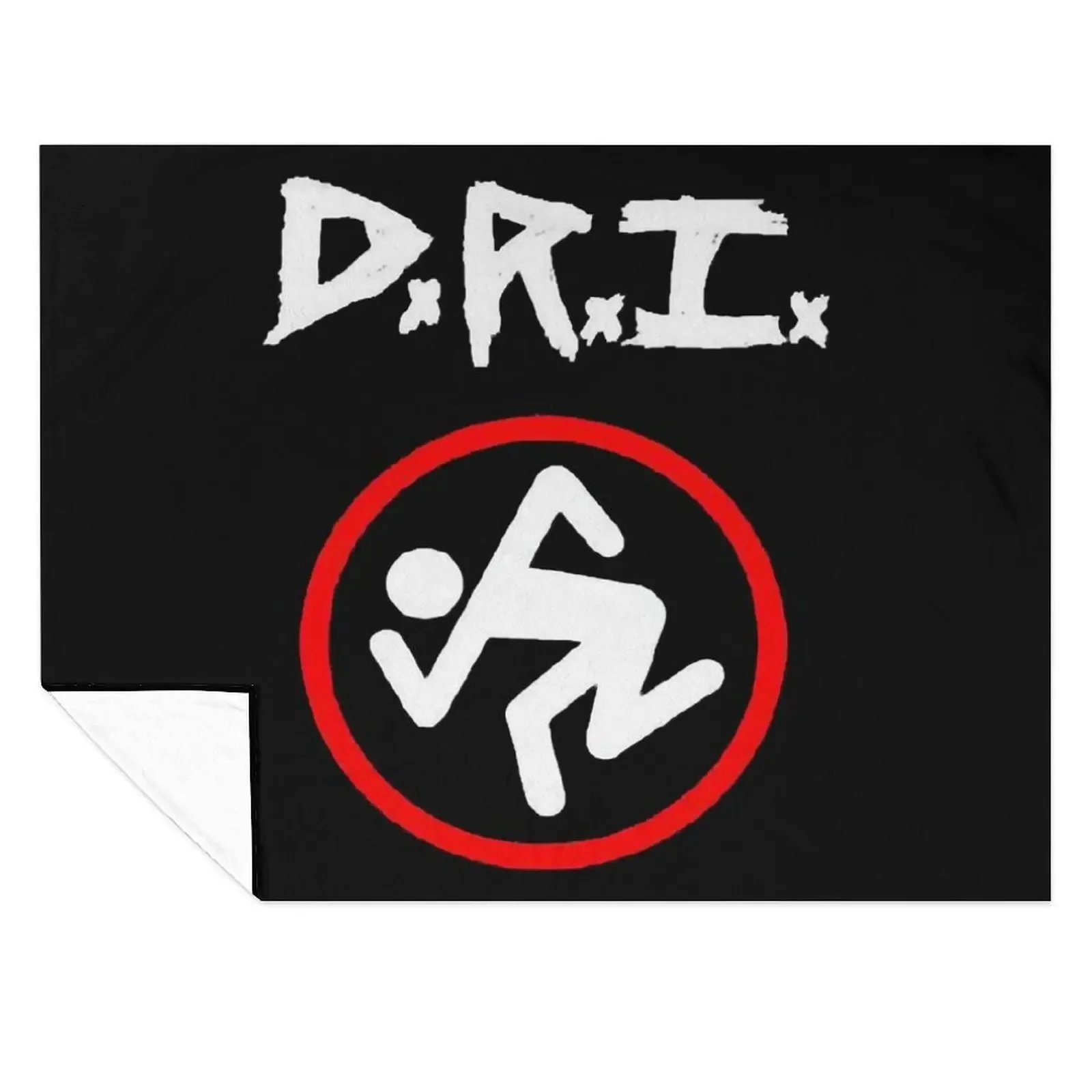 

D.R.I. Band Throw Blanket Bed covers Stuffeds Decorative Sofas Polar Blankets