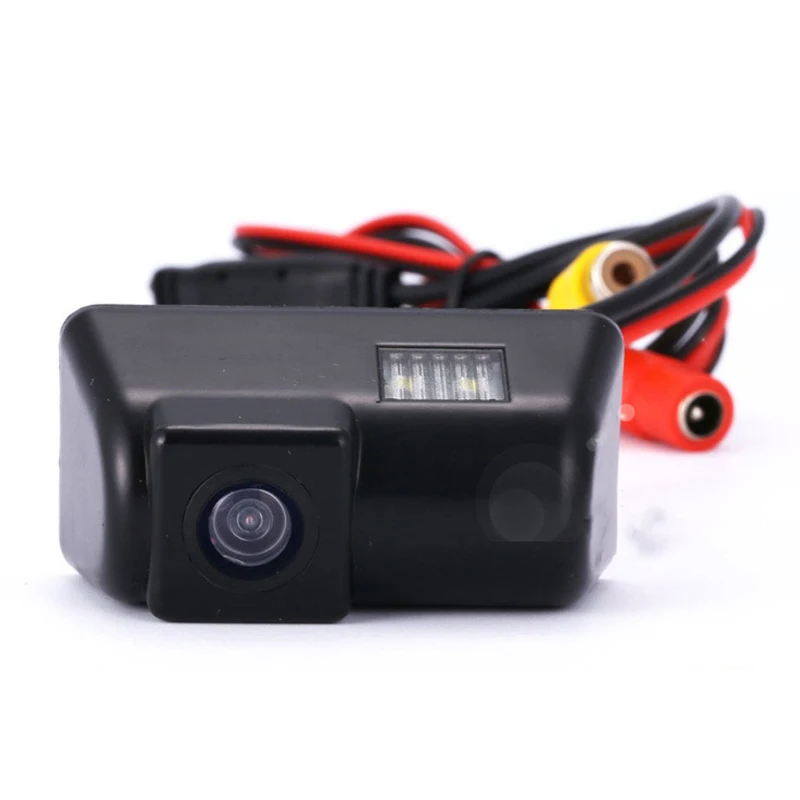 Compatible Car HD CCD Auto Car Reverse Rear View Camera License Plate Waterproof Parking for Transit for Connect
