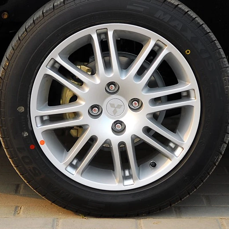 Tapas de Centro de Rueda de 50/54/58/60/81 mm para Mitsubishi Lancer ASX Outlander EVO Montero Mirage L200 Eclipse Cordia