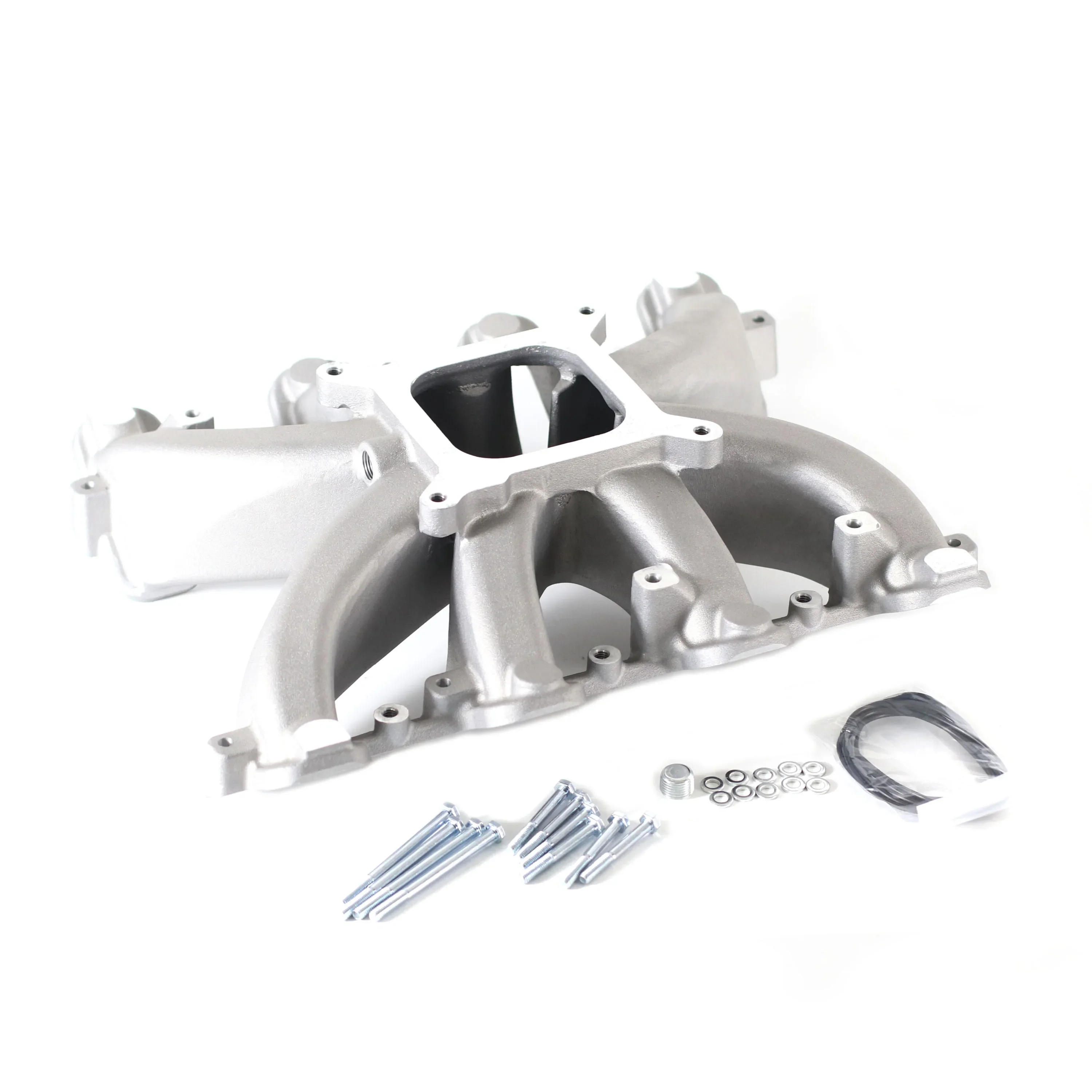 SherryBerg 4 Barrels Throttle Body FOR  Single Plane Intake Manifold - GM LS1/LS2/LS6  Single 4150 Holley Pl EFI Intake Manifold