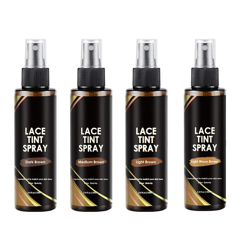 

Yajukai Lace Tint Spray For Lace Wigs 100ML Lace Tint Мусс Для Натуральных Париков Быстросохнущий Тонированный Кружевной Спрей Для Реалистичных Париков