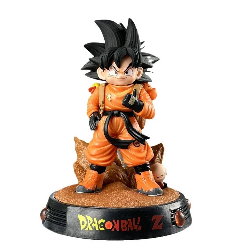 

Dragon Ball Journey Goku Action Figure 2 heads Sculpture Model Ornament Figura Gift