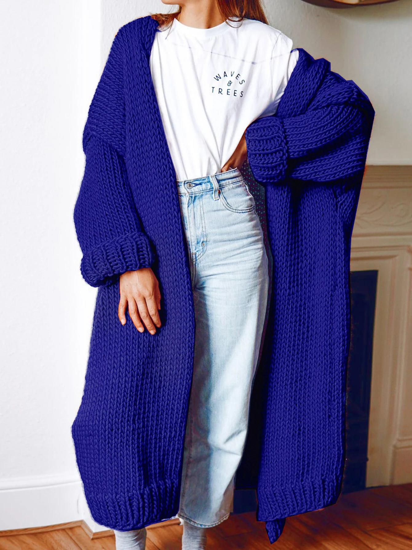 여성용 가디건 가을 겨울 우아하고 시크한 2025 부드러운 루즈핏 심플 긴팔 오픈 프론트 캐주얼 가디건