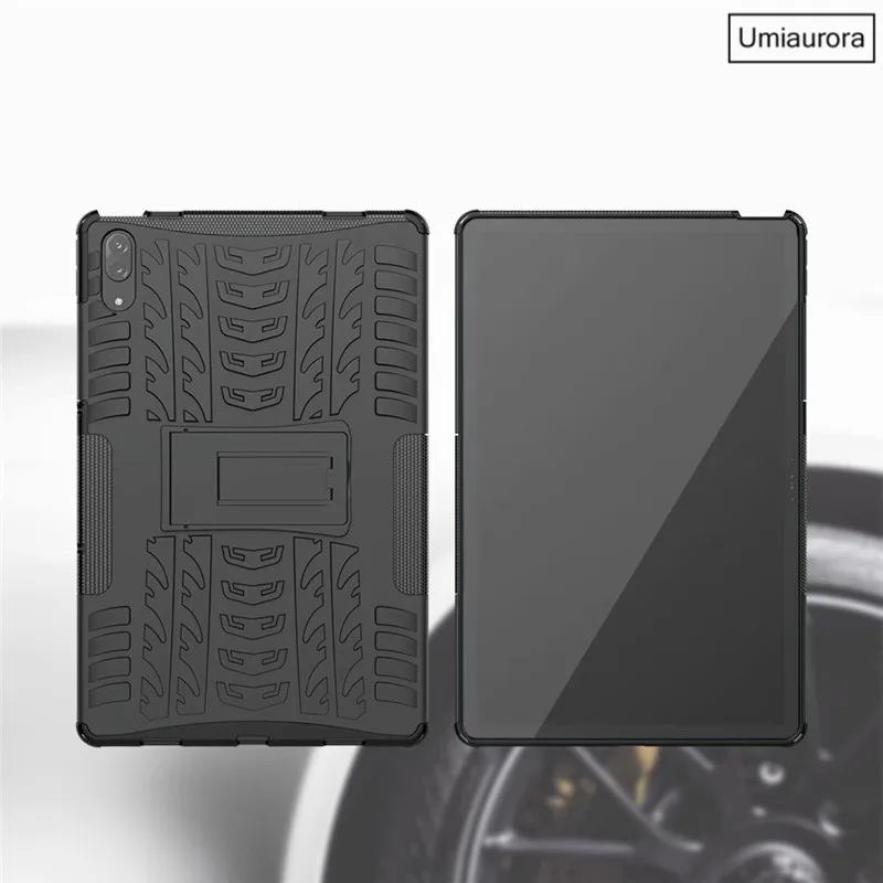 For Lenovo Tab P11 Plus TB-J606F J616F Case Tablet Armor Case TPU+PC Stand Cover for Tab 4 M8 M10 FHD Plus TB-X606F/X X306F 10.1