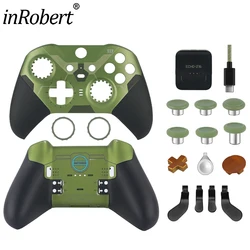 Replacement Housing Shell Kit For Xbox Elite Series 2 Gamepad Front Case Back Cover LB RB Bumper Button Grips Carry Bag