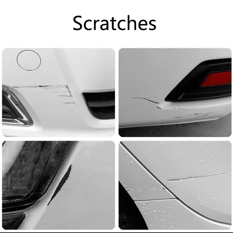 For Audi A4L car paint repair pen Zhu Lu white phantom black original factory car paint surface scratch Audi A4L repair tool