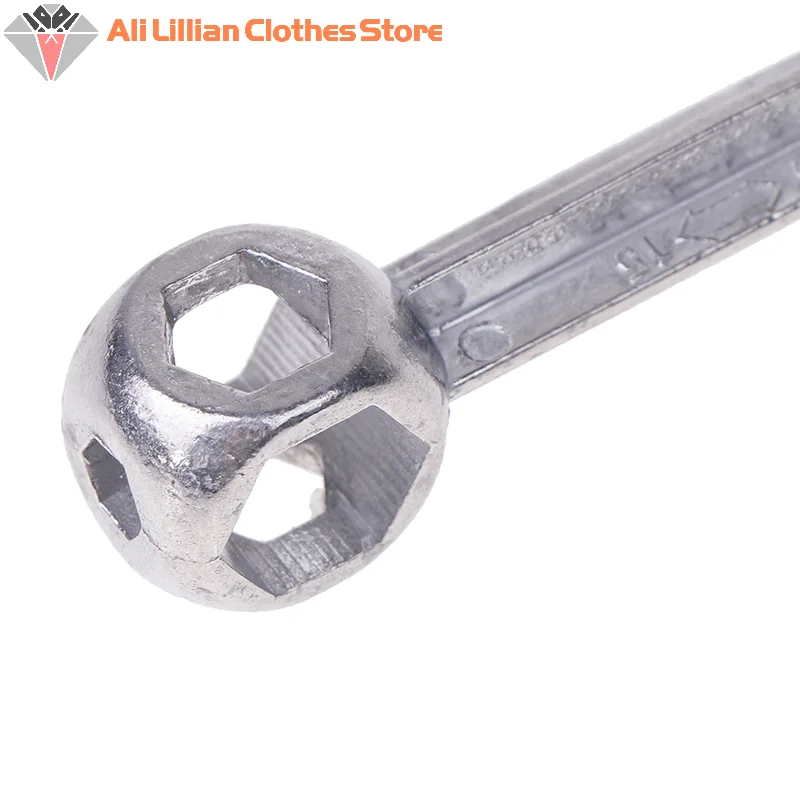 6-15mm Bone Shape Hexagon Wrench Multipurpose 10 Holes Cycling Durable Spanner Bicycle Bike Repair Tool Accessories