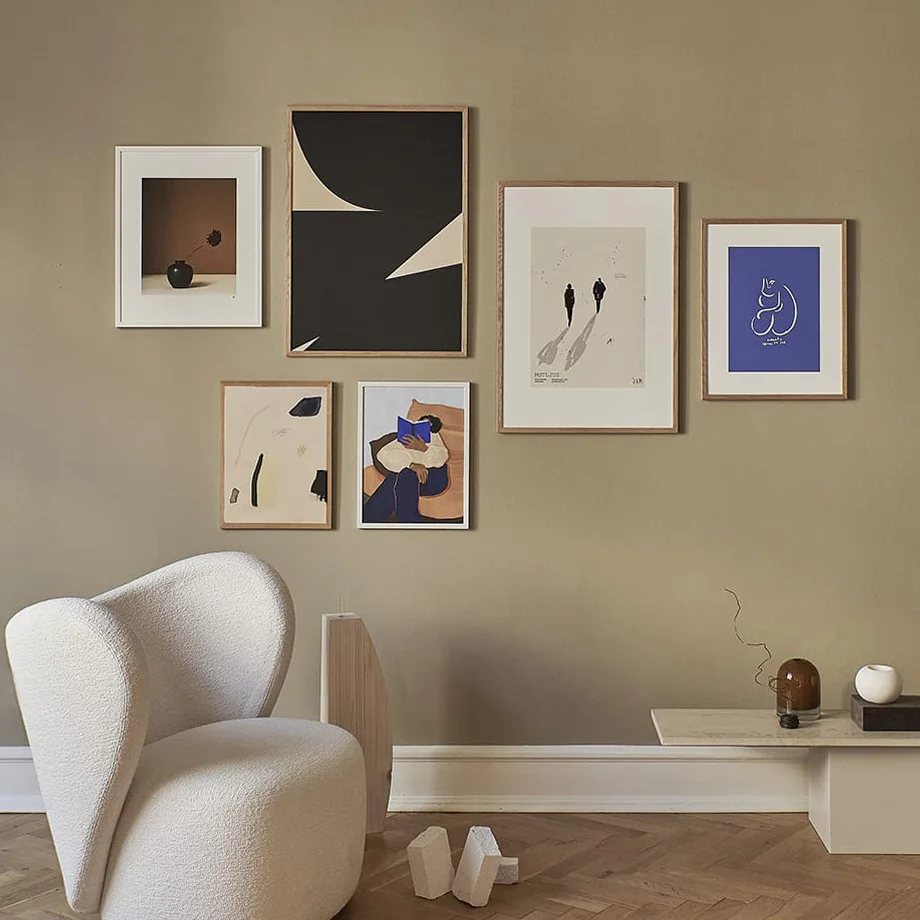 Abstract Minimalism Geometry Silhouette Wall Art Canvas Painting Nordic Posters And Prints Wall Pictures For Living Room Deco