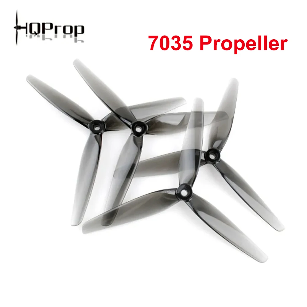 HQProp-Hélice PC à 3 Lames, 7x3,5 Bery 7035, pour Drones Cinelifter à Longue Portée Mark4 APEX XL7 RC FPV FreKou7 Pouces