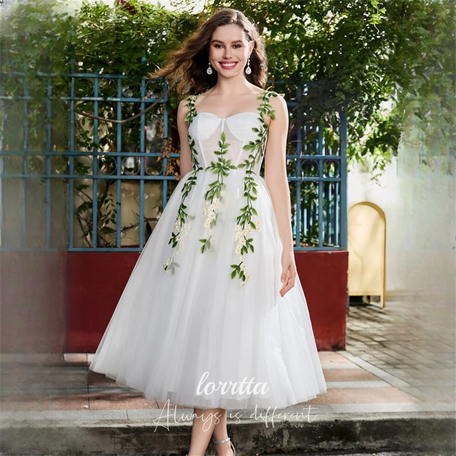 

Lorrtta Tulle Sweetheart White A-Line Evening Dress 2026 Prom Dress Elegant Formal Evening Gown Women Luxury Robes de Soiree