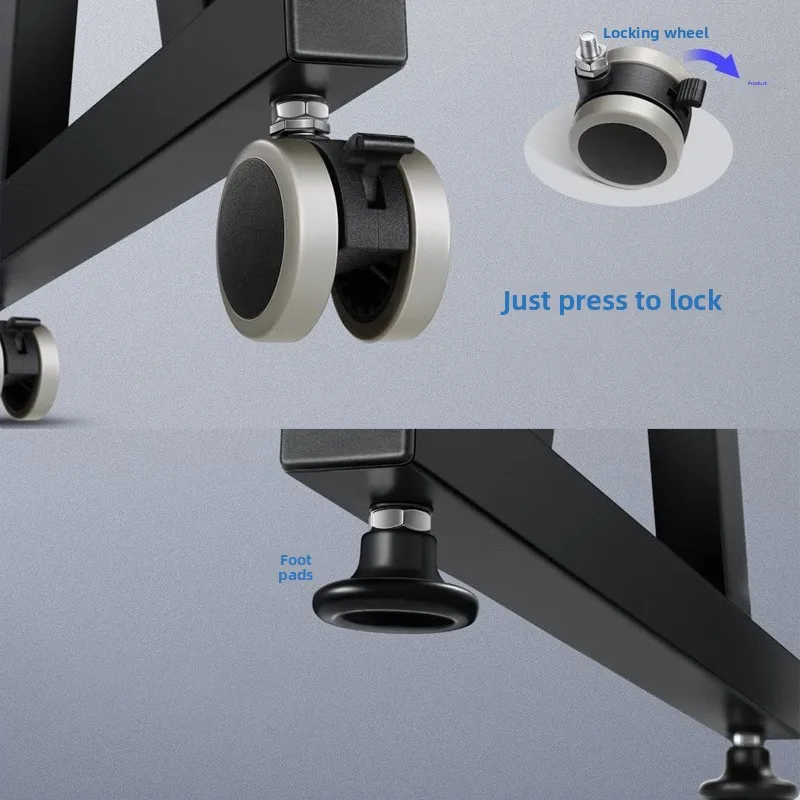 حامل البيانو Z حامل لوحة مفاتيح البيانو القابل للتعديل لـ 54 و61 و 88 مفتاحًا إلكترونيًا عالي التحمل حديد متعدد المفاتيح عالمي #4