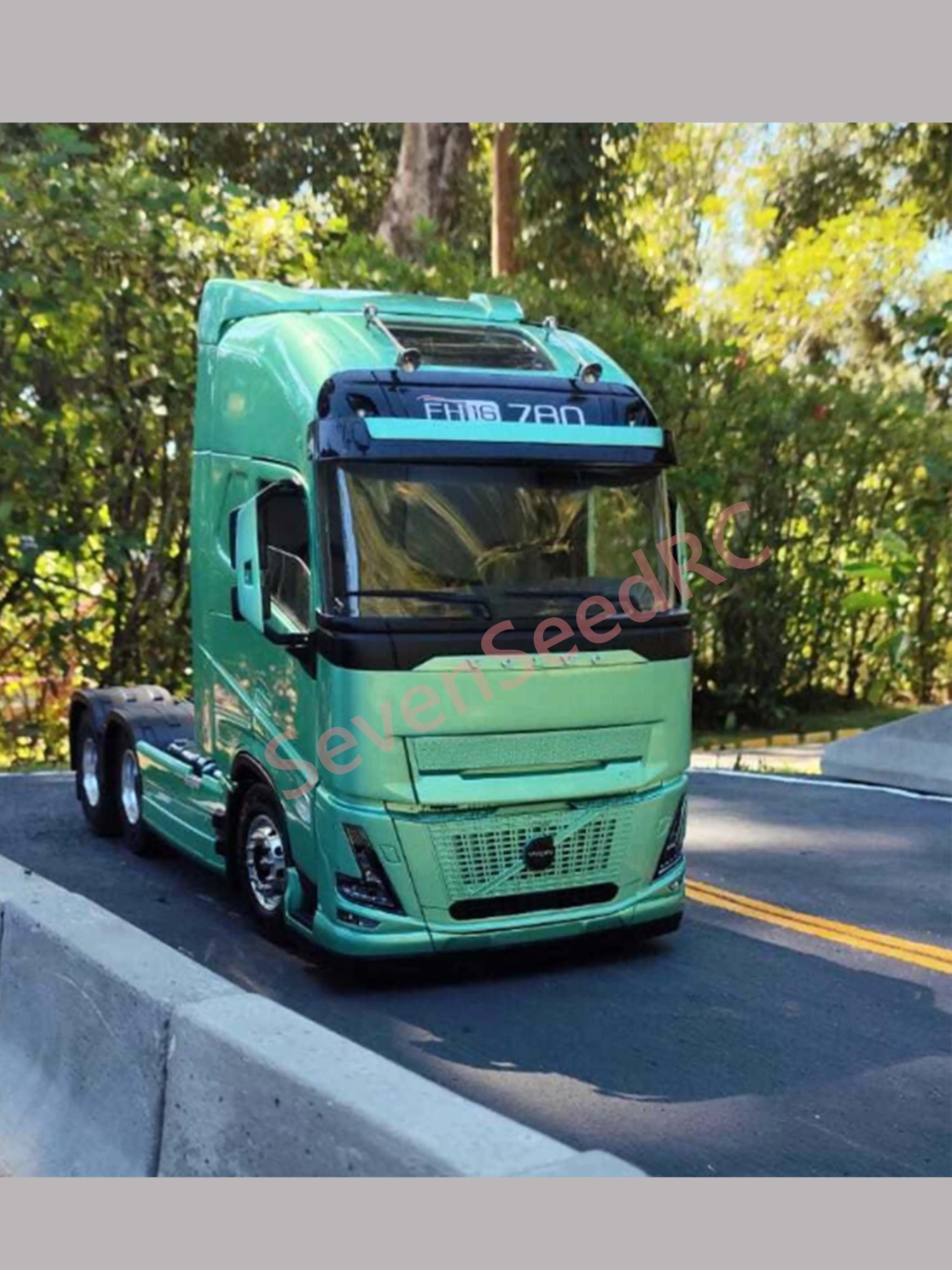 3D Printed Truck Cab Kit 1/14 Volvo FH16 Aero Tamiya Lesu Lxy Scaleclub SCX10 TRX6