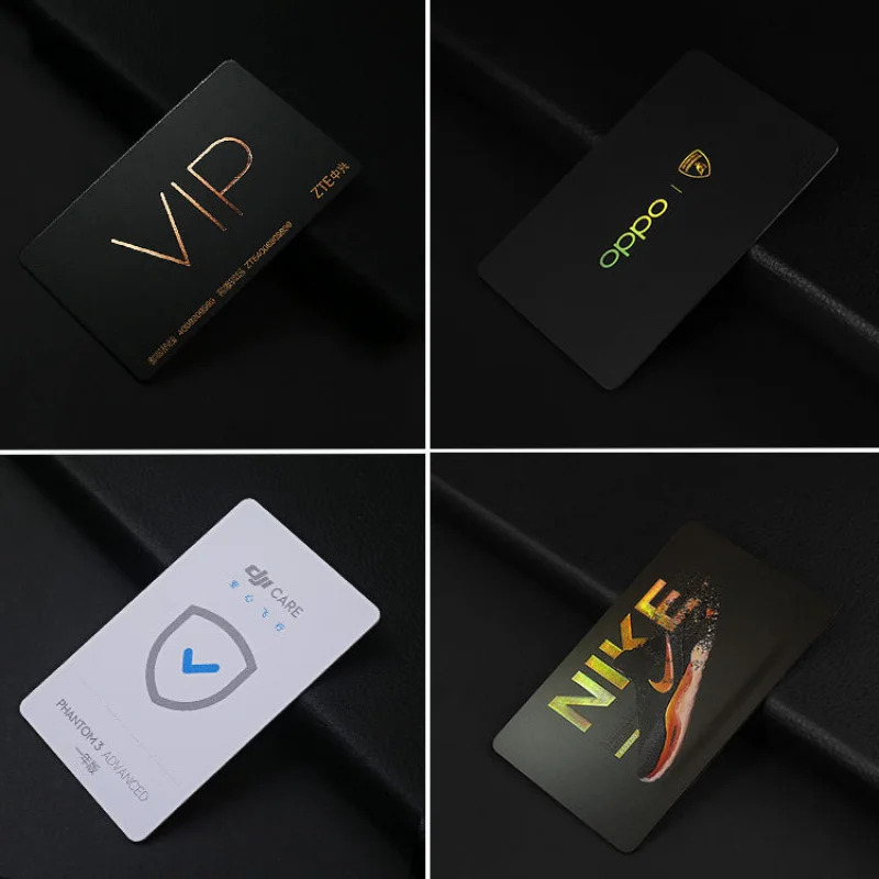 تخصيص الراقية بطاقة VIP بطاقة عضوية التخصيص مصنع تصميم إنتاج البطاقة البلاستيكية متجمد بطاقة عضوية PVC Cu