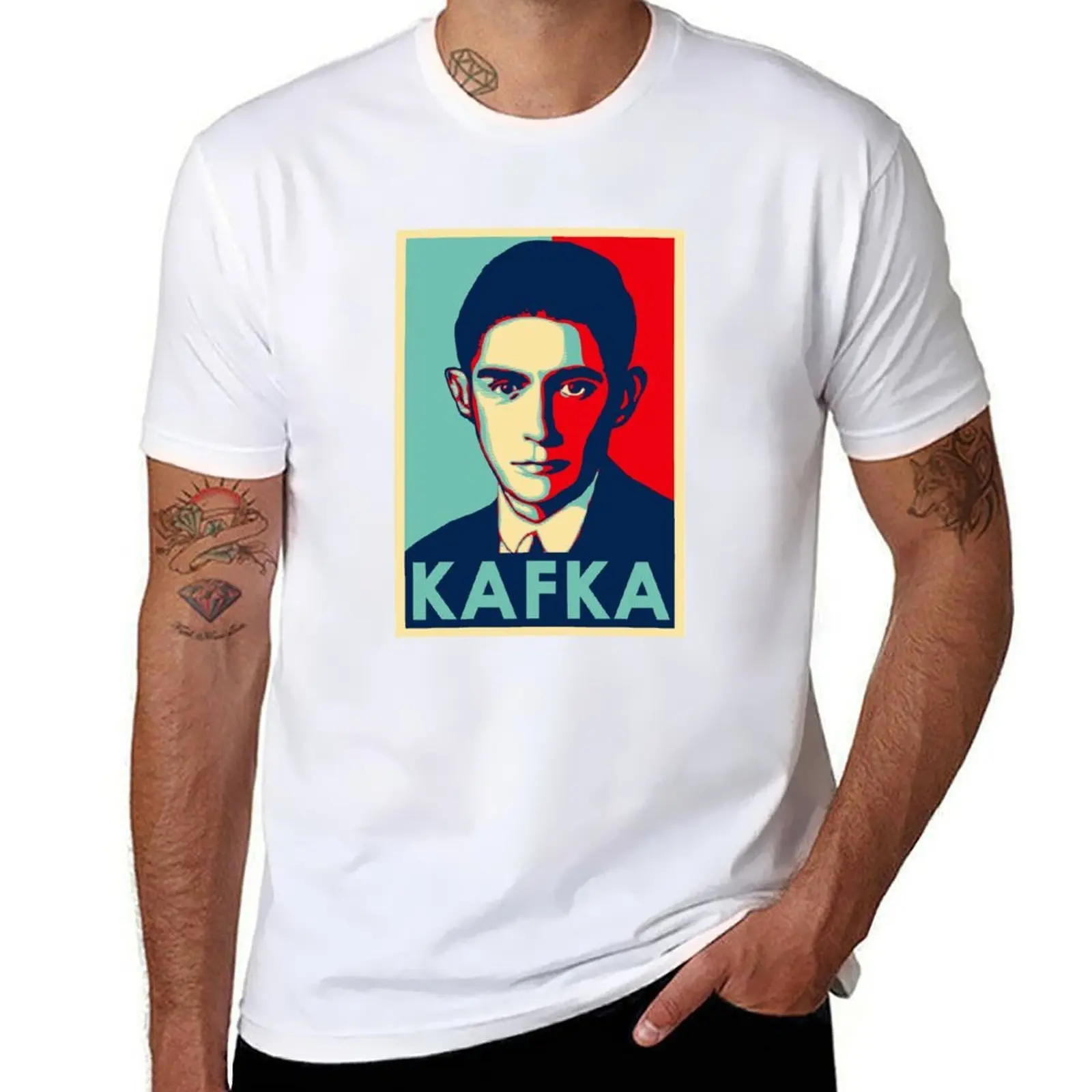 

Franz Kafka T-Shirt t shirts for man pack white t shirt man luxury T-Shirt