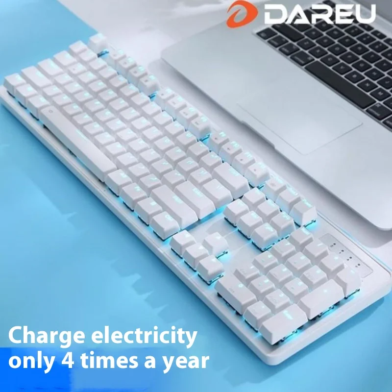 

Dareu Mechanical Keyboard Ek810 Alloy Version Of The Game Cable 2.4g Dual-mode Computer Office Multi-scene Universal Feel Good