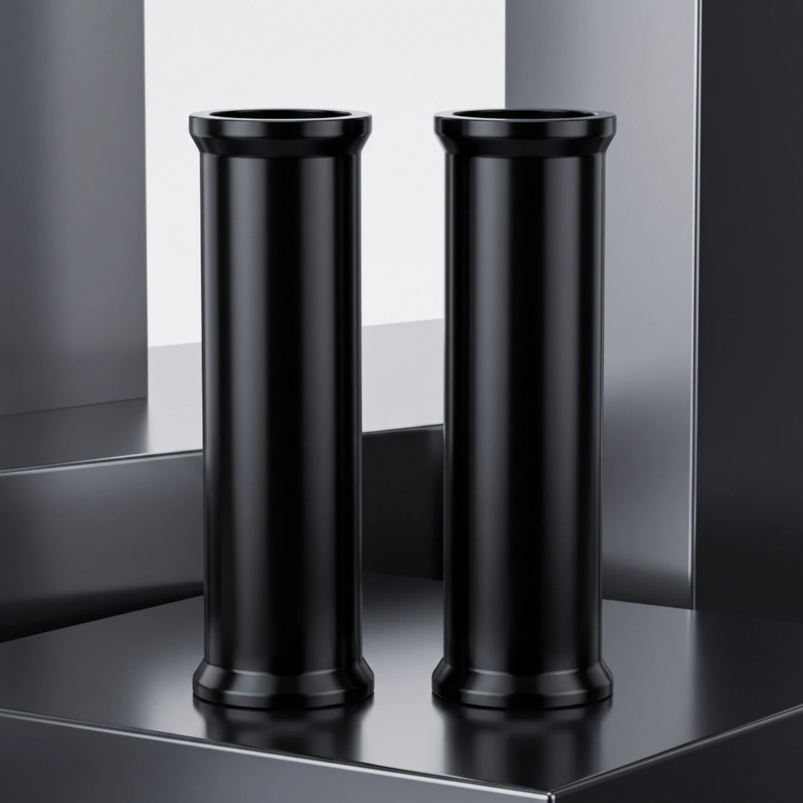 2 Pieces Motorcycle Front Fork Sleeve Covers Aluminum Alloy 39mm Fork Covers Shock Boots Long-Lasting Sleek for Garage Projects