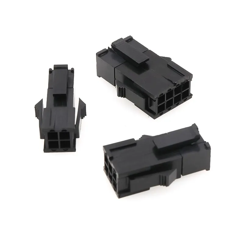 10Pcs MX3.0 3.0mm Pitch Micro-fit 3.0 43030 Connector Housing 2*1/2/3/4/5/6/8Pin Male/Female + Terminals