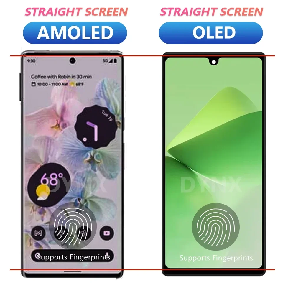水晶 AMOLED For Google Pixel 6A LCD Display GX7AS GB62Z G1AZG GB17L