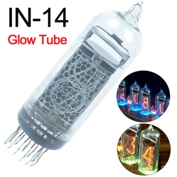 IN-14 Nixie Tube Clock Digital LED Clock Tube DIY Analog Digital Tube Night Lights Electronic Tube Visual Effects Desktop Decor