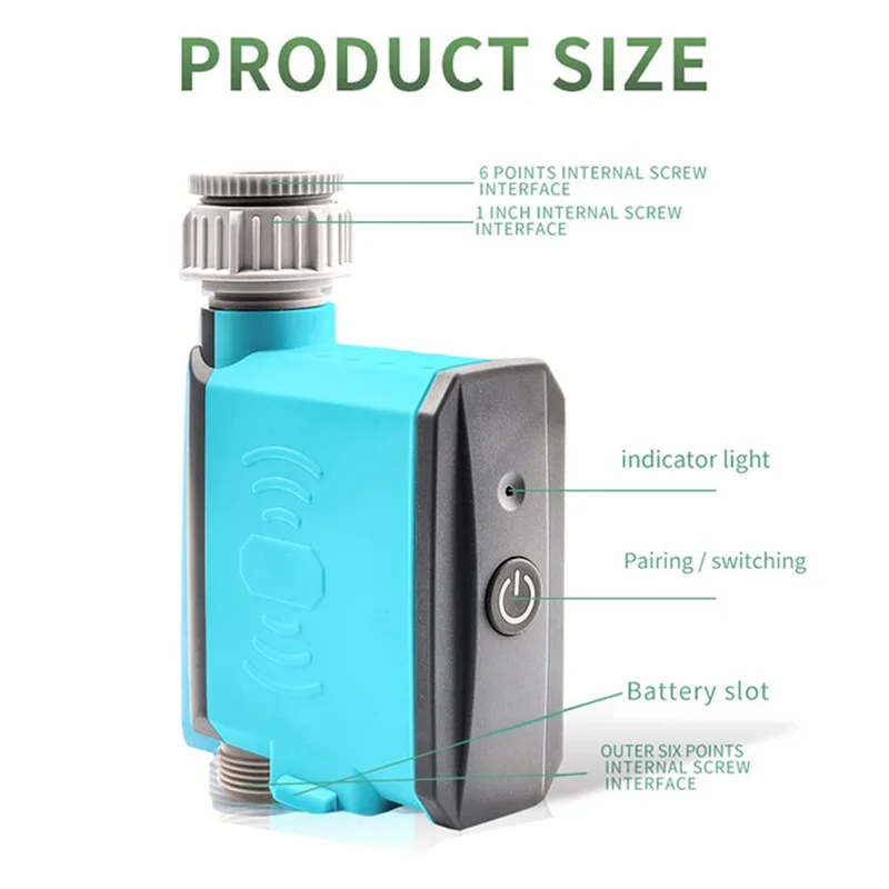

【24 Hours Sale】Garden Irrigation Water Timer Ideal For Home Gardening And Lawn Care Smart Water Timer For Garden Irrigation