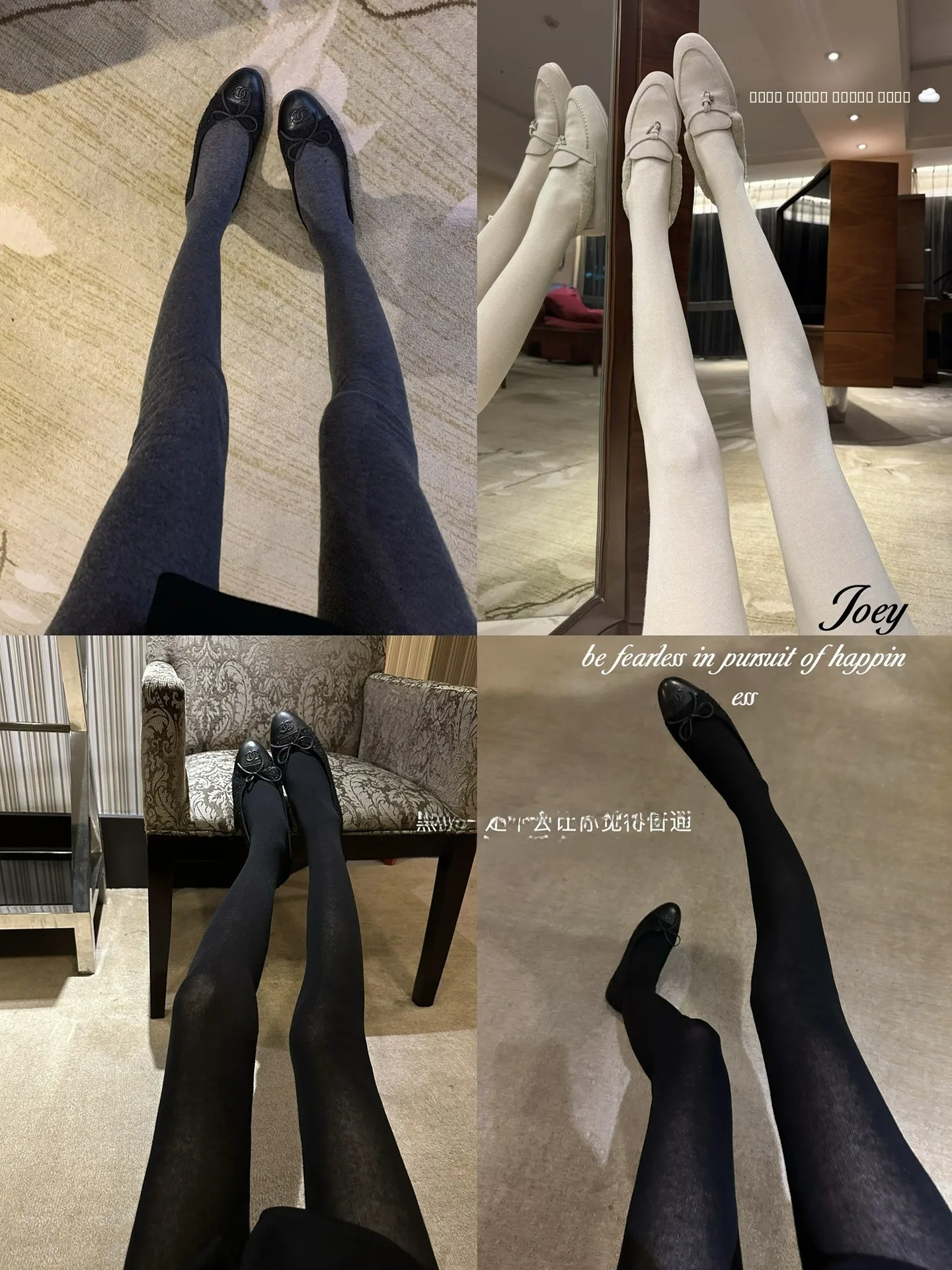 

Полупрозрачные чулки-колготки Joeys Cake Sos в черно-белых тонах и классическом студенческом стиле, цвет Miu Sensation Panhose