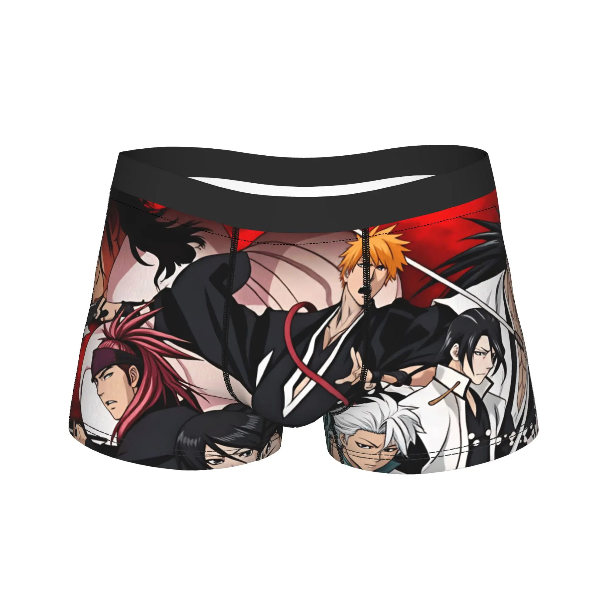 Bleached Anime Soul Reaper Main Characters Shorts Briefs  Underwear Quality Men's Comfortable Boxer Shorts Printing Panties