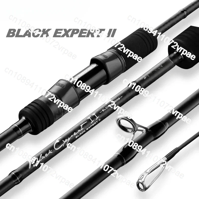 Brand Black Expert II Slow Jigging Rod MH Full Fuji Guides SaltwaterJigging Rod