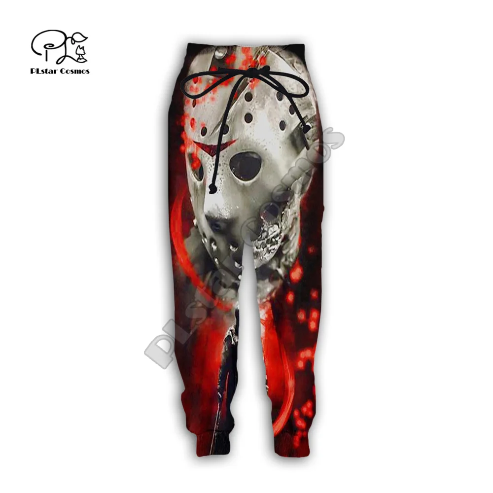 Halloween Horror Terror Movie Cosplay Michael Myers Jason 3DPrint Men/Women Streetwear Joggers Pants Funny Casual Trousers X6