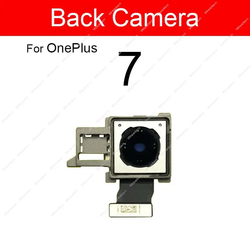 Rear+Front Camera Module For Oneplus 1+ 6 6T 7 Pro 7T Pro 8 Back Main Front Facing Camera Flex Ribbon Replacement Parts