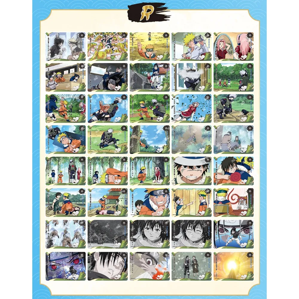 KAYOU NARUTO Collection Cards Japanese Anime Highly Popular Characters Exclusive Features CR SP UR Portrait Cards Children Gift